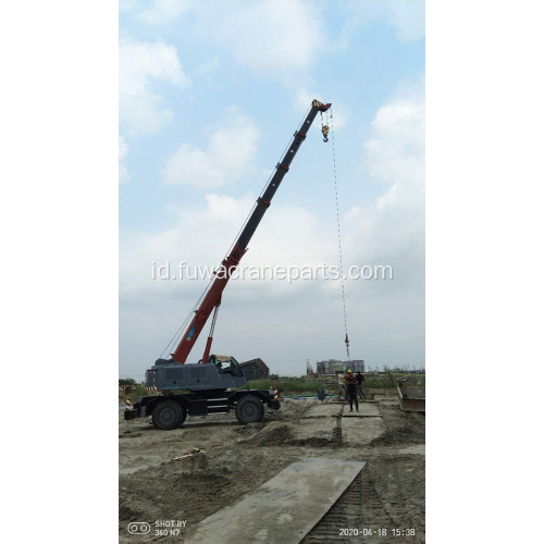 Mounted Mobile Crawler Telescopic Crane untuk Dijual